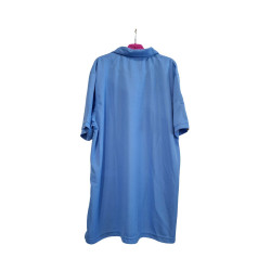 Koszulka polo męska niebieska sportowa 2XL