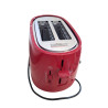 Toster DeLonghi CTLAP2203.R 550W czerwony 2 kromki kompaktowy