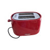 Toster DeLonghi CTLAP2203.R 550W czerwony 2 kromki kompaktowy