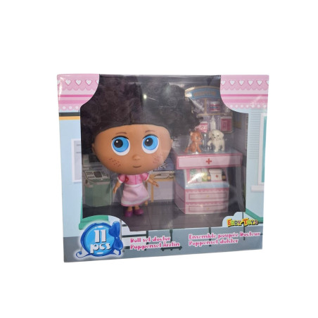 Lalka weterynarz Eddy Toys zestaw akcesoria | QuickShop outlet
