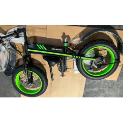 Rower Elektryczny Fatbike Manta FAT Flinston 350W 20" Zielony