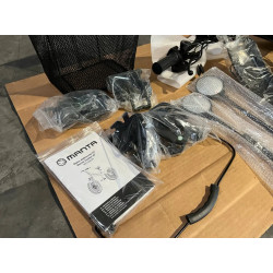 Rower Elektryczny Fatbike Manta FAT Flinston 350W 20" Zielony