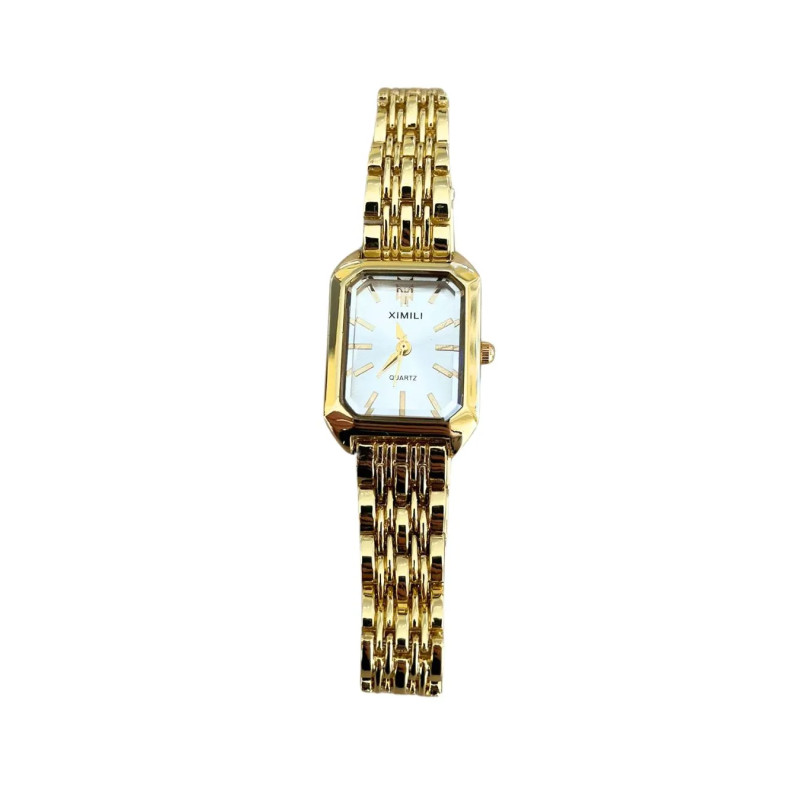Zegarek damski XIMILI elegancki złoty vintage