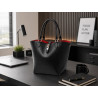 Damska torba shopper SQLP – duża torba na laptop 13” i A4, elegancka