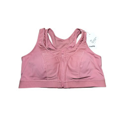 Sportowy biustonosz marki Yvette różowy 2XL