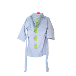 Szlafrok dziecięcy Twinday XS niebieski, nowy (3–4 lata)