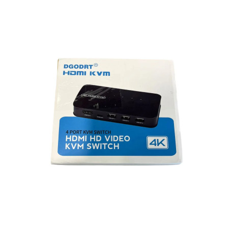KVM Switch HDMI 4K 4-portowy USB 2.0 DGODRT