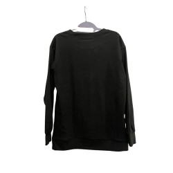 Czarna bluza oversize minimalistyczna z kieszenią M