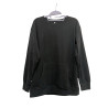 Czarna bluza oversize minimalistyczna z kieszenią M
