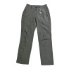 Spodnie męskie outdoor softshell ocieplane grafitowe M