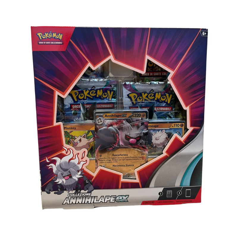Pokemon Annihilape EX Zestaw Kart + 30 Gratis