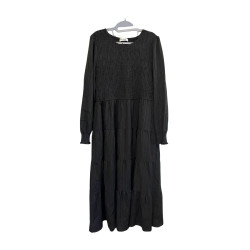 Sukienka maxi czarna Grace Karin zwiewna elegancka XXL