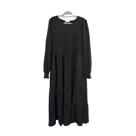 Sukienka maxi czarna Grace Karin zwiewna elegancka XXL