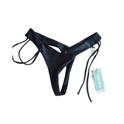 Dół bikini wiązany czarny SHEKINI XS