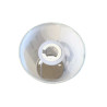 Biały abażur stożkowy do lampy 13 cm