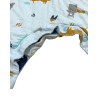 Śpiworek niemowlęcy z nogawkami XS 70-80 cm bawełna