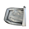 Plecak podróżny do samolotu na laptopa z USB szary 53x42x15 cm