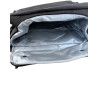 Plecak podróżny do samolotu na laptopa z USB szary 53x42x15 cm