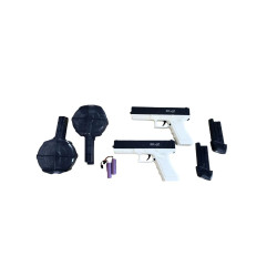 Elektryczny Pistolet na Wodę Water Gun USB Zestaw 2 sztuki
