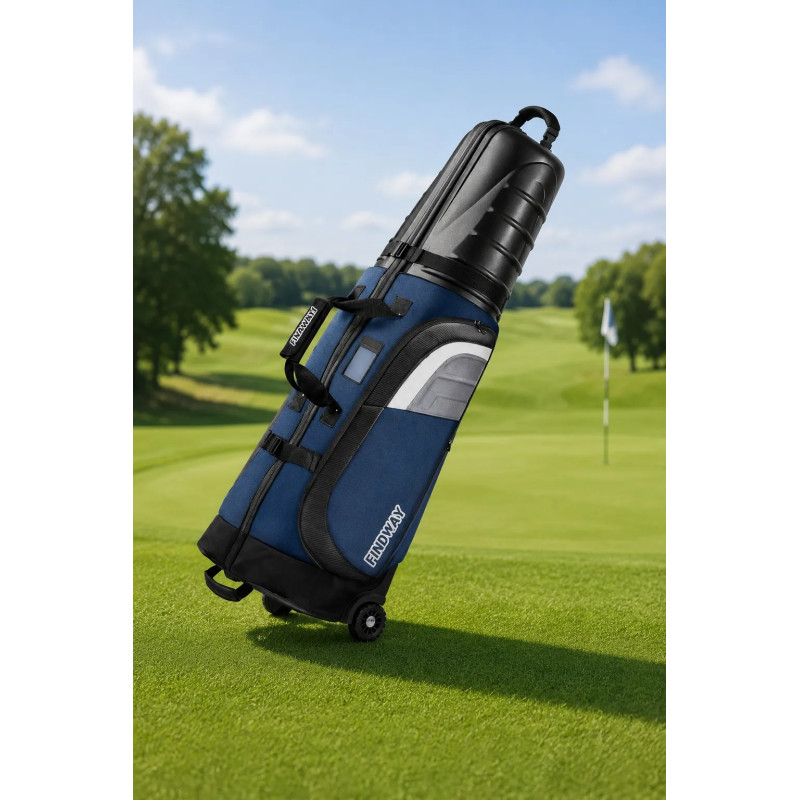 Findway Torba Golfowa z Kółkami – Wodoodporny Pokrowiec Podróżny