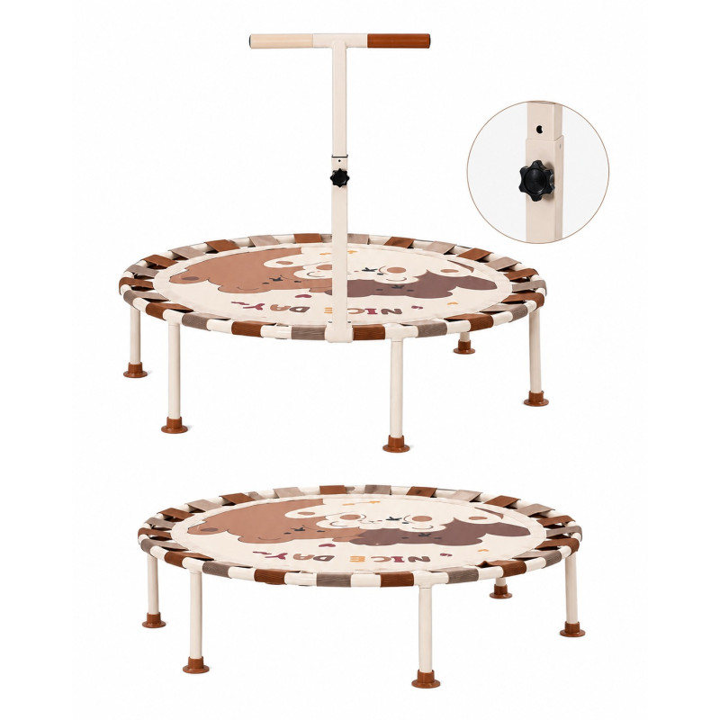 Trampolina Dziecięca 101 cm – Domowa i Ogrodowa Trampolina dla Dzieci