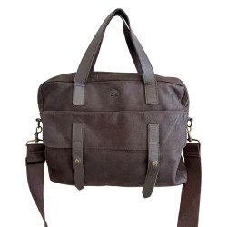 Timberland Skórzana Torba Aktówka na Laptop Vintage