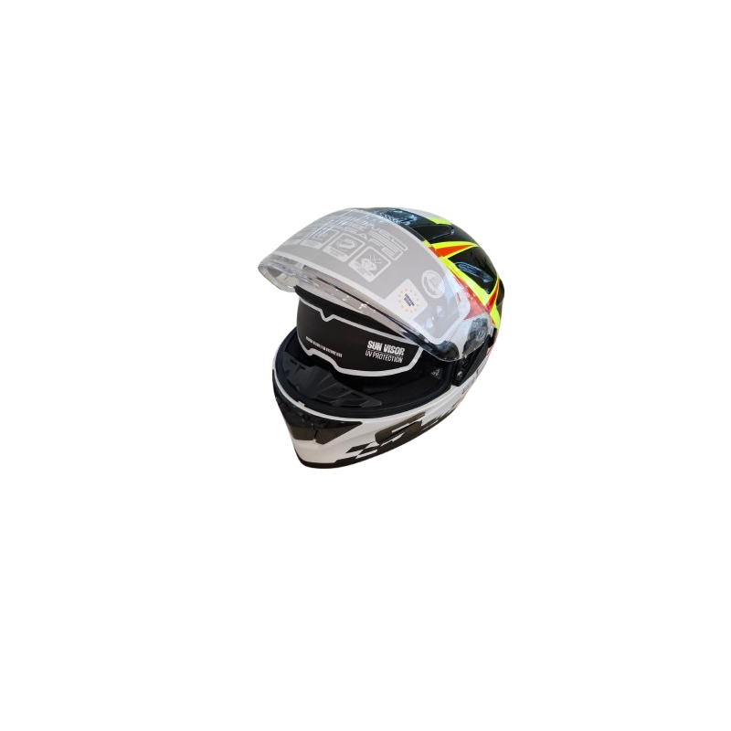 SHIRO Pegasus Neranja kask motocyklowy S 55–56 podwójna szybka