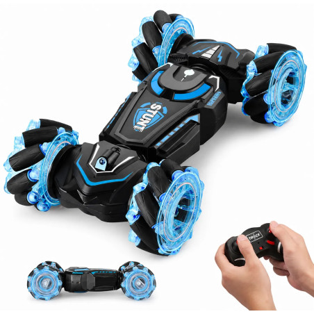 Samochód Zdalnie Sterowany RC Drift 360° 2,4GHz LED Niebieski