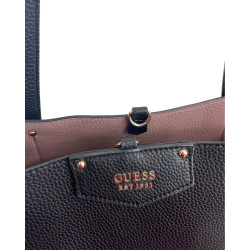 Guess Jeans Torebka Damska Shopper Czarna Duża
