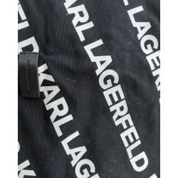 KARL LAGERFELD Torba Shopper Tote Bag Czarna Logo