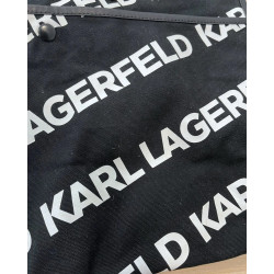 KARL LAGERFELD Torba Shopper Tote Bag Czarna Logo