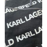 KARL LAGERFELD Torba Shopper Tote Bag Czarna Logo