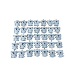 Zestaw 35 zawieszek koala do biżuterii DIY z żywicy 2 x 2 x 1 cm