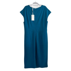 Sukienka KARIN elegancka morski/turkusowy kolor XXL