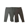 S/M 3 sztuki zestaw legginsy sportowe 3/4 damskie czarne