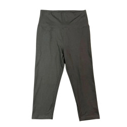S/M 3 sztuki zestaw legginsy sportowe 3/4 damskie czarne