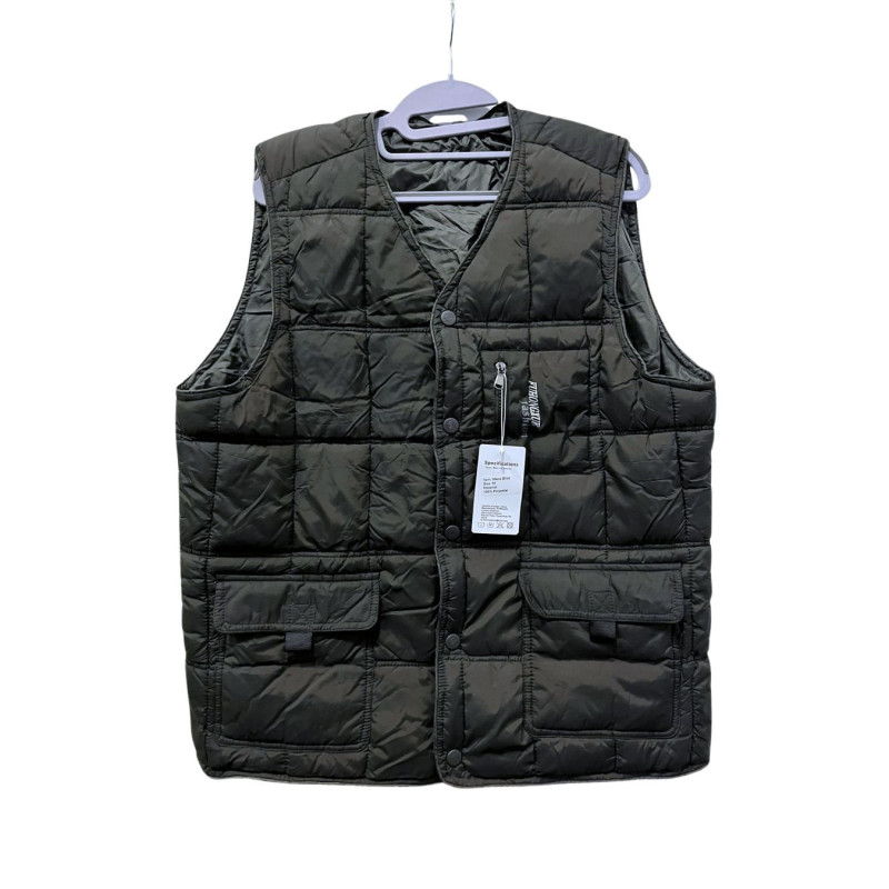 Kamizelka męska pikowana M ciemnoszara KTWOLEN nowa