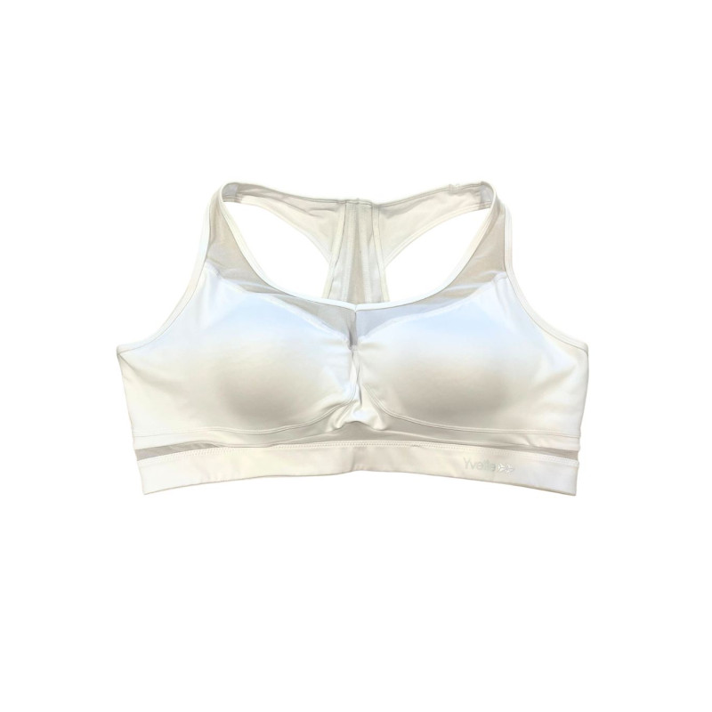 Biustonosz Sportowy Yvette – Biały 5XL+