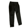 Czarne Jeansy Damskie Skinny z Przetarciami S