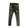 Czarne Legginsy Lakierowane Winylowe Wet Look M