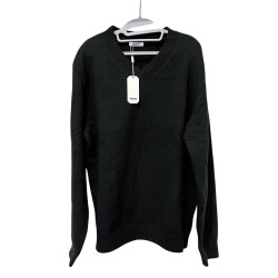 Sweter Damski Cofandy Czarny V-Neck XL