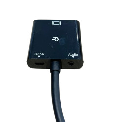 Adapter HDMI do VGA z Audio i Zasilaniem DC5V Konwerter