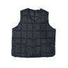 Czarna kamizelka pikowana męska XL bezrękawnik