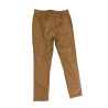 Spodnie męskie JMIERR brązowe chino slim fit 36