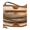 Guess Sebina duża torebka shopper beżowo-brązowa A4