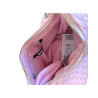 Gina Tricot różowa pleciona torebka mini