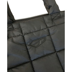ARKK Copenhagen unisex torba shopper czarna z paskiem