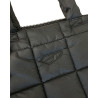 ARKK Copenhagen unisex torba shopper czarna z paskiem