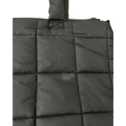 ARKK Copenhagen unisex torba shopper czarna z paskiem