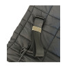 ARKK Copenhagen unisex torba shopper czarna z paskiem